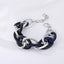 Retro Acrylic Multi-Color Hollow Amber Aluminum Chain Bracelet - Hip-Hop Style Fashion Accessory