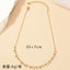 Commute Pearl Inlay Alloy Women's Necklace - Minimalist Design Choker