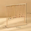 Solid Wood Geometric Jewelry Display Rack