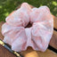 Floral Gauze & Tie-Dye Mesh Hair Scrunchie Set