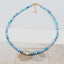 Bohemian Geometric Pearl Beaded Clay Necklace for Women