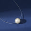 Simple Style Solid Color Pearl Resin Women's Necklace