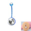 Casual Modern Acrylic Maternity Belly Ring