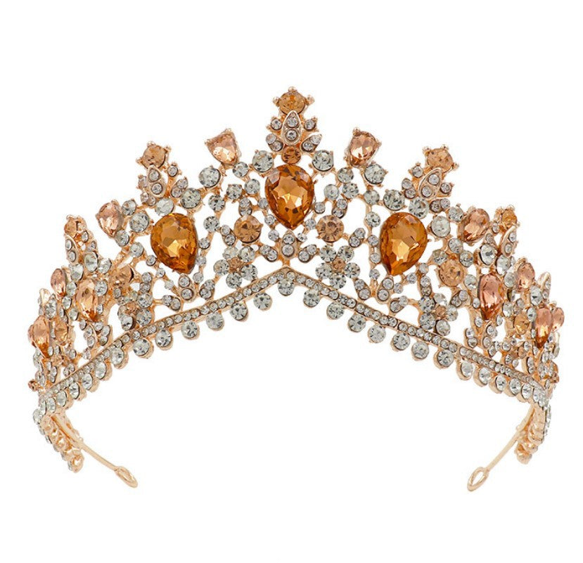 Women's Elegant Crystal Rhinestone Bridal Tiara Headband