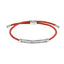 Personalized Stainless Steel Engraved Bracelet - Fashionable Braided Design