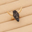 Retro Bohemian Cattle Head Alloy Resin Women's Open Ring