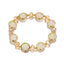 Gradient Crystal Glass Bracelet for Women and Kids