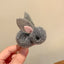 Cute Rabbit Plush Hair Clip for Girls