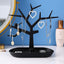 Tree-Shaped Deer Antler Jewelry Display Stand and Organizer