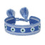 Simple Style Evil Eye Embroidery Tassel Women's Drawstring Bracelet