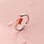 Adjustable Gradient Koi Fish Gold Plated Ring for Women