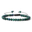 Casual Natural Agate Stone Adjustable Knitting Bracelet