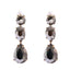 Fashion Teardrop Colorful Gemstone Earrings