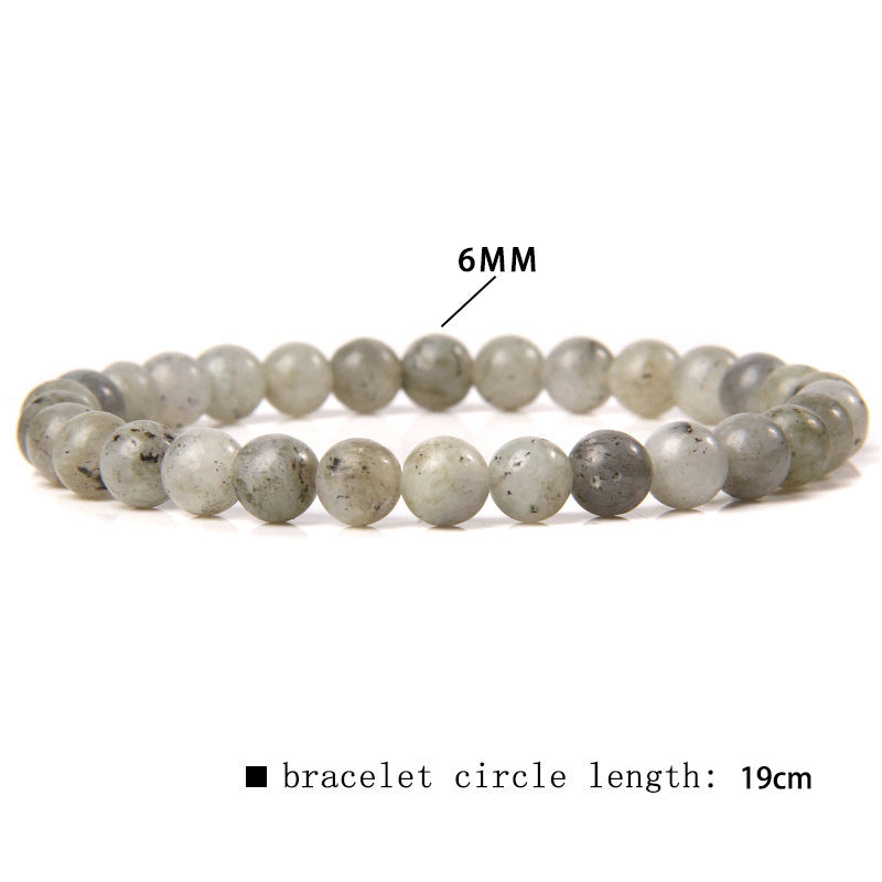 Fashion Natural Stone Crystal Agate Beaded Bracelet for Women