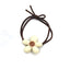 Korean Coffee Color Simple Hair Tie Ponytail Rubber Band Hair Accessories