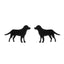 Women'S Fashion Dog Cat Stainless Steel No Inlaid Ear Studs Stainless Steel Earrings