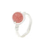 Vintage Style 14K Gold Plated Copper Ring with Natural Stone Beads