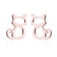 Fashion Cat Stainless Steel Plating Ear Studs 1 Pair