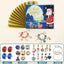 Cute Cartoon Halloween Surprise Blind Box Kid's DIY Alloy Bracelet Set