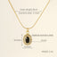 Glam Shiny Heart Shape Zircon Inlay 18K Gold Plated Stainless Steel Layered Pendant Necklace