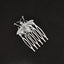 Retro Diamond Pearl Leaf Hair Comb Clip