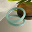 Sweet Geometric Pastel Resin Women's Bangle Bracelet