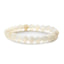 Retro Round Beaded Natural Stone Matte Finish Unisex Bracelet Set