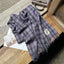 Women's Classic Plaid Tassel Scarf - Unisex Warm Shawl Wrap