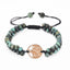 Casual Natural Stone Double Layer Tree of Life Yoga Bracelets