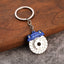 Simple Alloy Unisex Keychain with Creative Car Parts Design