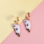 Cartoon Cat Alloy Clip-On Earrings for Girls