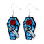 1 Pair Simple Style Hand Floral Spider Web Arylic Drop Earrings