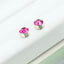 Zircon Rhinestone Magnetic Earrings - Unisex Non-Pierced Flash Diamond Studs