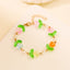 IG Style Gradient Tulip Imitation Pearl Resin Women's Bracelet