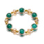 Gradient Crystal Glass Bracelet for Women and Kids