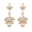 Elegant Bohemian Crystal Geometric Drop Earrings for Women