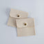 Elegant Solid Color Flannel Jewelry Packaging Bags with Snap Closure