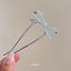 Women's Modern U-Shaped Pearl Inlay Hairpin