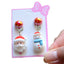 Fashion Santa Claus Plastic Resin Girl's Ear Clips 1 Pair