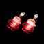 Fashion Christmas Tree Santa Claus Light-Up Drop Earrings for Women