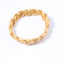 Women's Streetwear Solid Color Silicone Braided Wristband Bracelet