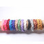 Women's Streetwear Solid Color Silicone Braided Wristband Bracelet