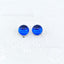 Magic House Mirabel Jewelry Set: Sapphire Blue Glasses Frame & Hair Ball Clip-On Earrings