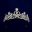 Women's Rhinestone Crown Tiara Headband for Bridal and Party Occasions