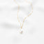 14k Gold Plated Baroque Freshwater Pearl Pendant Necklace