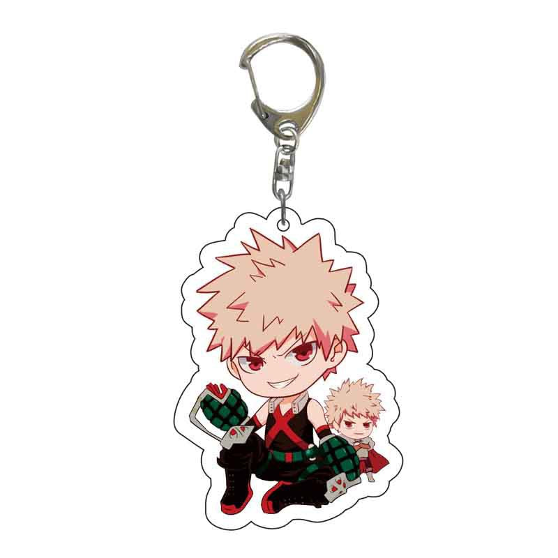 Acrylic Cartoon Character Keychain Pendant - My Hero Academia Collection