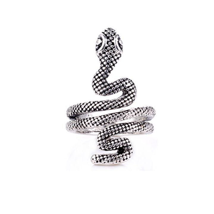 Vintage Serpent Alloy Plated Unisex Ring