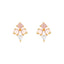 Ethnic Geometric Gemstone Lollipop Ice Cream 18k Gold Plated Earrings