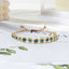 Simple Pastoral Flower Glass Beaded Women's Bracelet