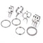 Creative Simple Stacking Combination Set 7 Piece Ring